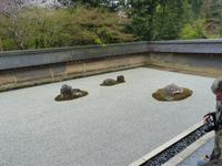 Kyoto - Ryoanji-Tempel - der berühmteste Steingarten Japans