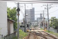 Fahrt mit der Straßenbahn nach Nara