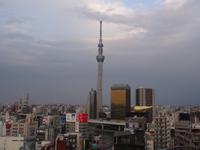 Skytree vom Hotel aus gesehen