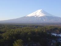 Fuji-San am frühen Morgen