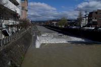 Spaziergang zum Takayama Morgenmarkt
