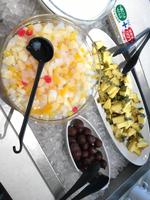 Frühstück im Hotel Sunroute Hiroshima