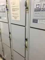 Schließfächer am Bahnhof Hiroshima