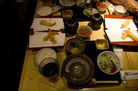 Abendessen in Kyoto