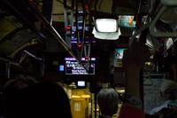 Fahrt mit dem öffentlichen Bus von Kinkakuji-Michi Bus Stop nach Kamihatecho Kyoto Zoukeigeidai-mae Bus Stop