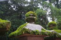 japanische Schrein-Laternen