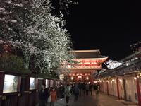 Tokyo - Asakusa-Kannon-Tempel am Abend