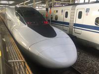 Zugfahrt mit Shinkansen von Himeji nach Hiroshima