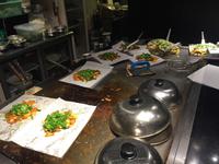 Okonomiyaki-Abendessen in Hiroshima