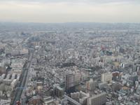Blick vom Skytree Tower