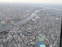 Blick vom Skytree Tower