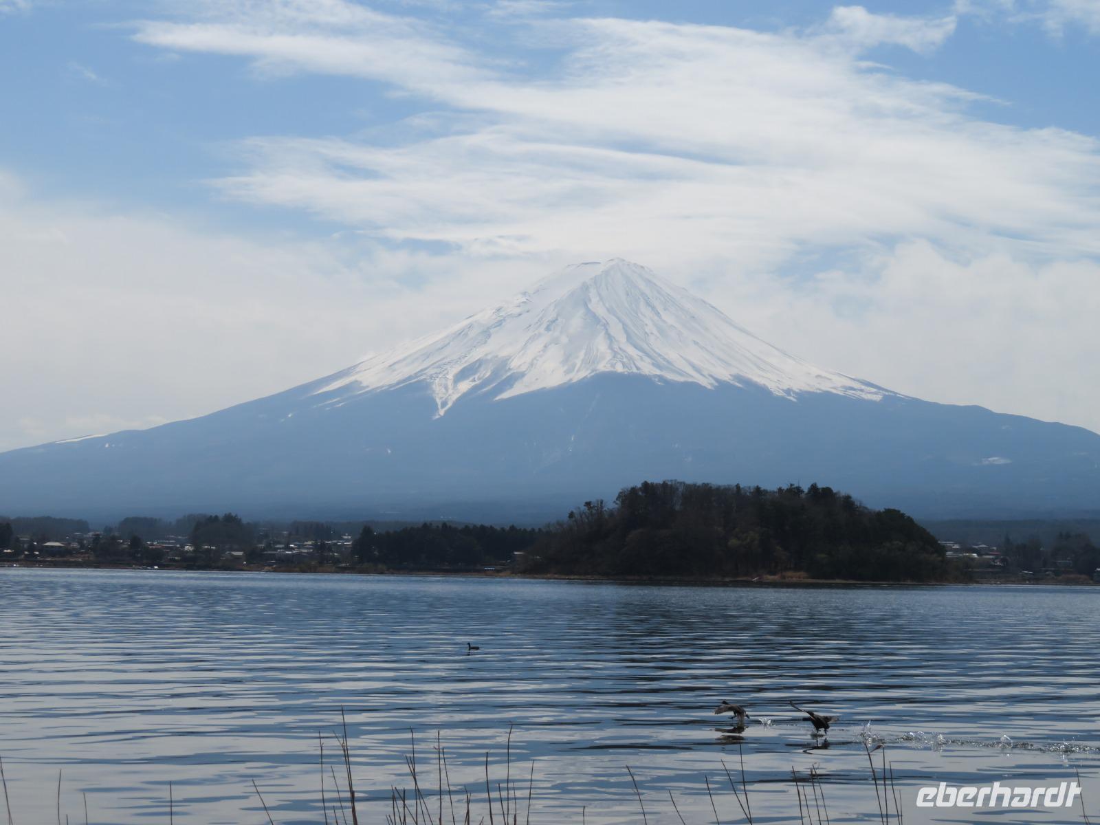 Fuji san und See Kawaguchi