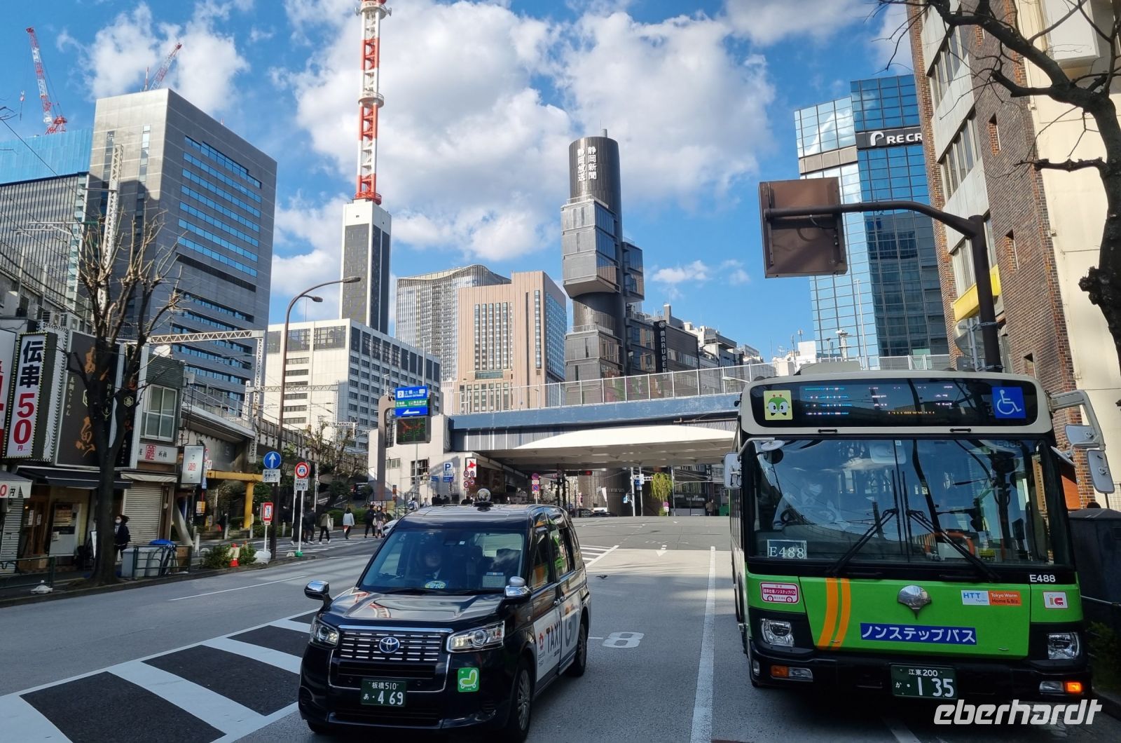Tokio - in den Straßen unterwegs...