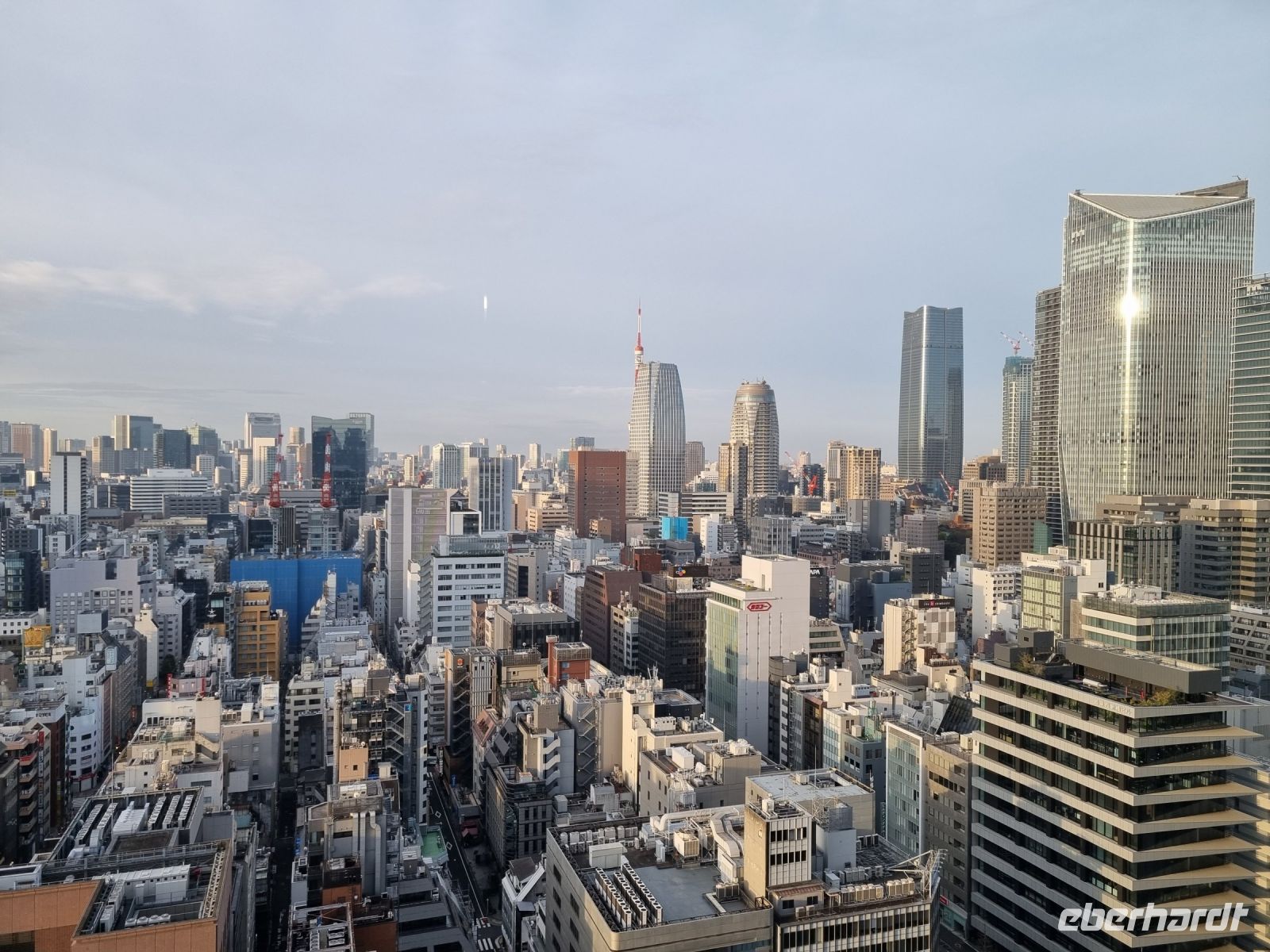 Tokio - Morgendlicher Ausblick von der 11. Etage des 