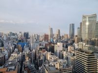 Tokio - Morgendlicher Ausblick von der 11. Etage des 