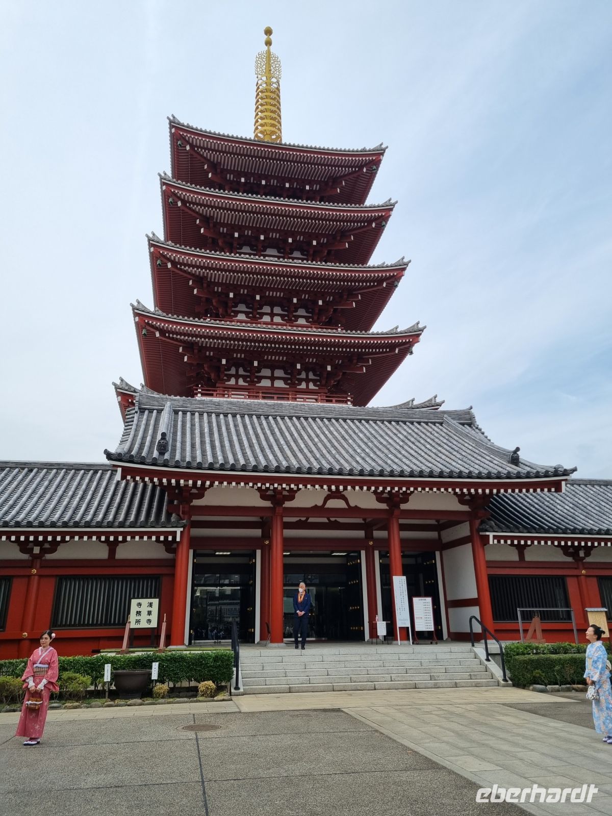 Tokio - Pagode im Asakusa-Viertel