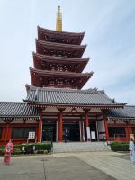 Tokio - Pagode im Asakusa-Viertel