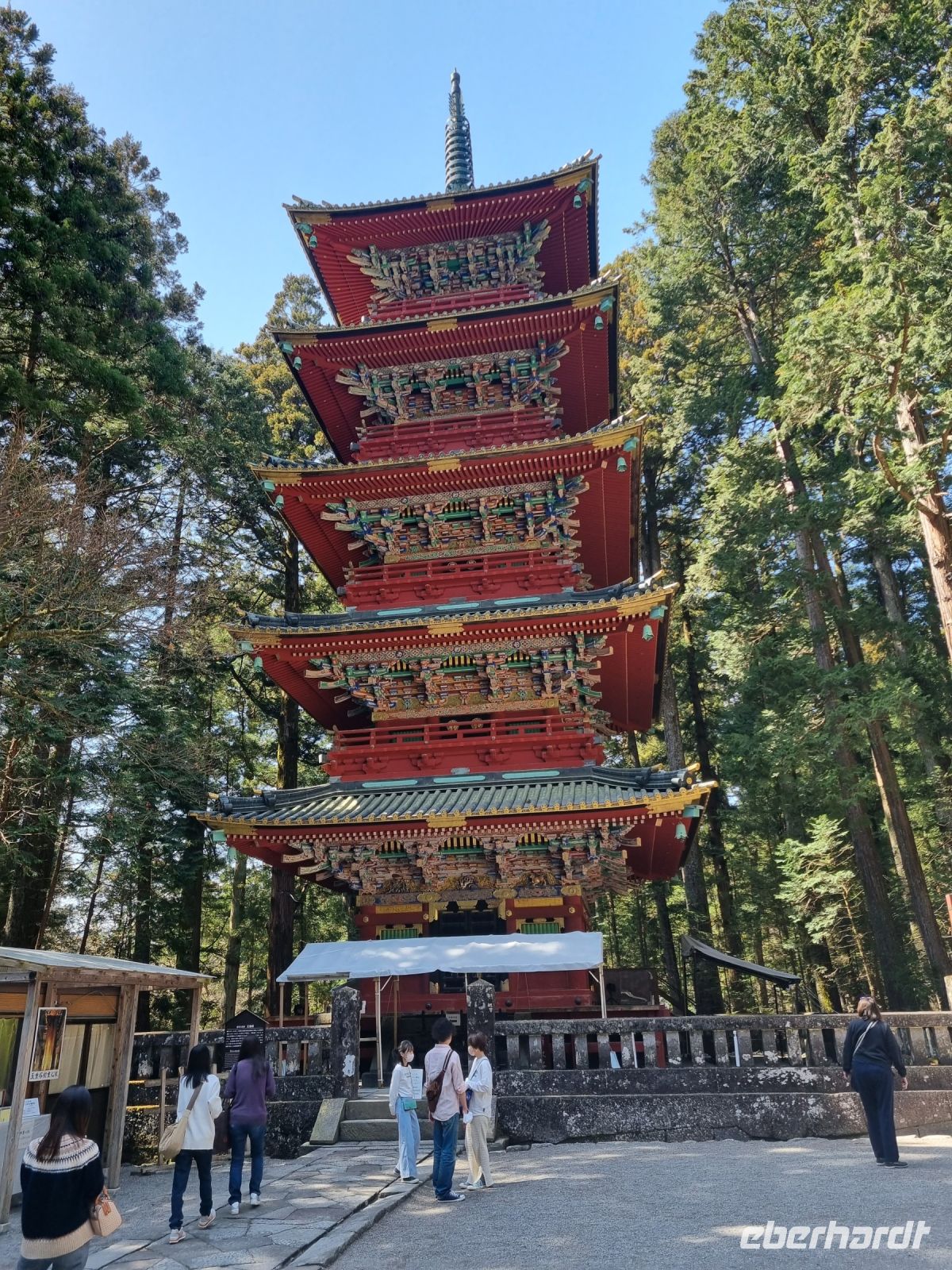 Nikko - Pagode des Toshogu-Schrein 
