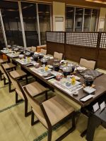 Kawaguchiko - Traditionelles Abendessen im Ryokan 