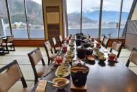 Kawaguchiko - Traditionelles Frühstück im Ryokan 