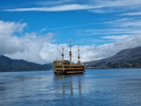 Hakone - Bootsfahrt auf dem Ashi-See