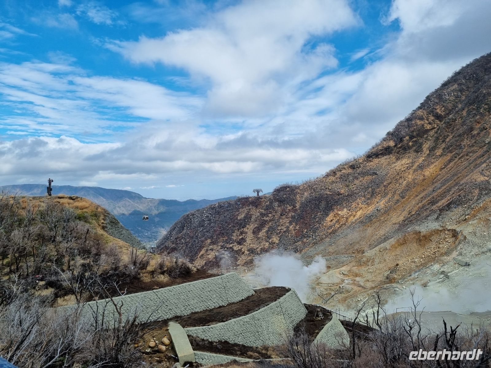 Hakone - Owakudani Kojiri (Heiße Schwefelquellen)