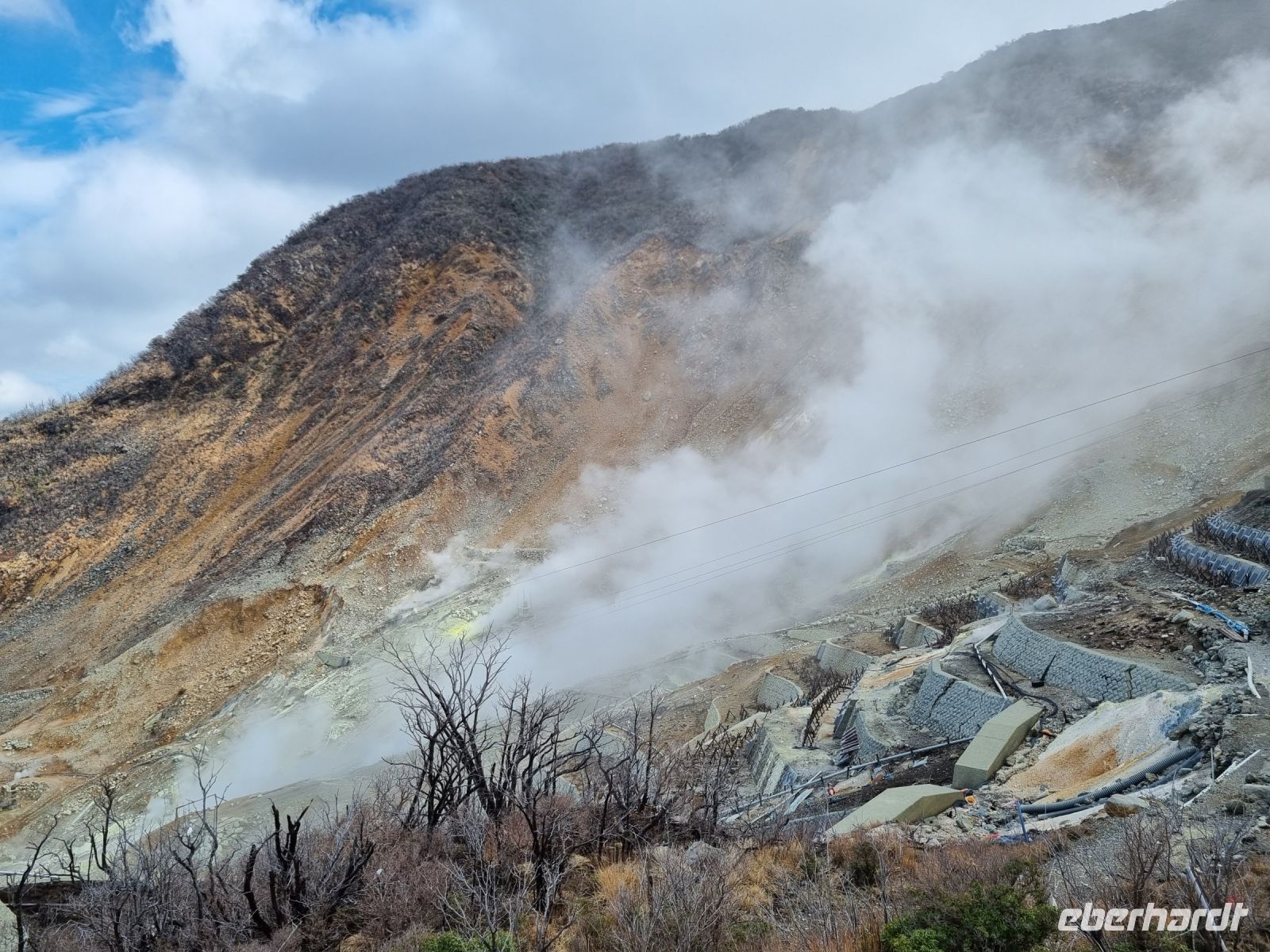 Hakone - Owakudani Kojiri (Heiße Schwefelquellen)