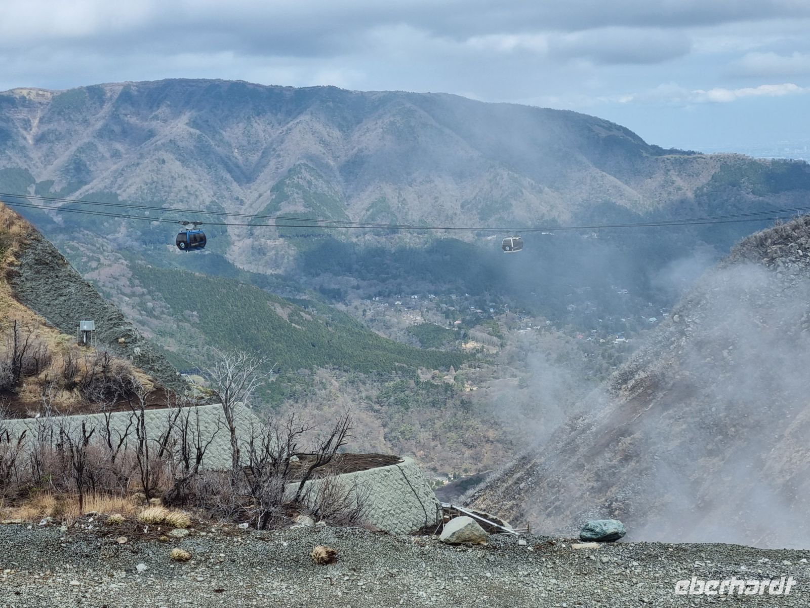 Hakone - Owakudani Kojiri (Heiße Schwefelquellen)