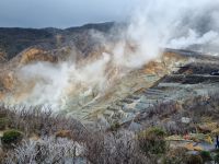 Hakone - Owakudani Kojiri (Heiße Schwefelquellen)