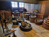 Dorf Shirakawa (Wada-Haus - Werkzeuge der Seidenproduktion)