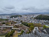 Ausblick von der Burg Himeji