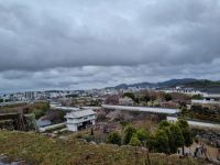 Ausblick von der Burg Himeji