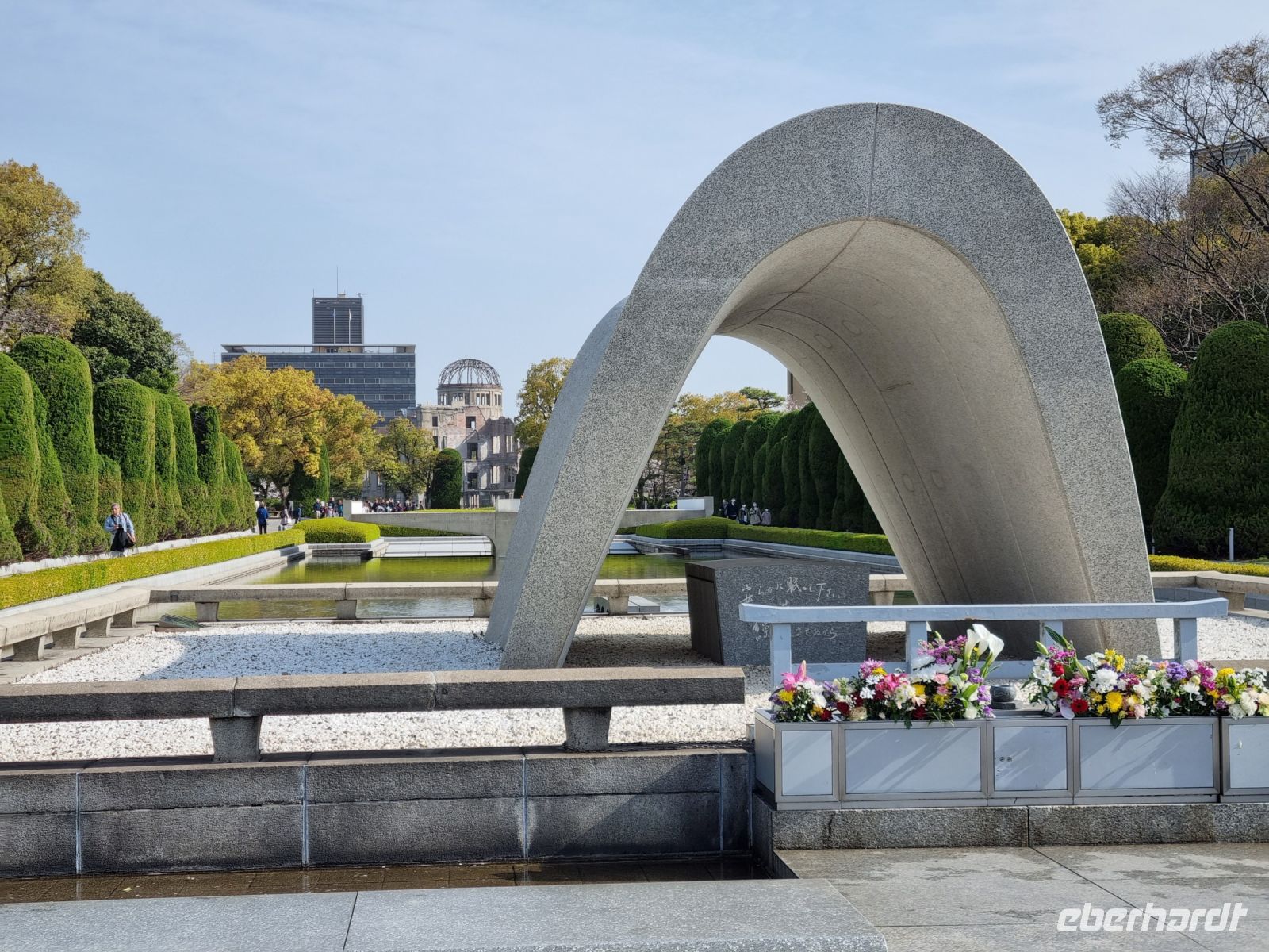 Hiroshima - Ehrenmal im Friedenspark 