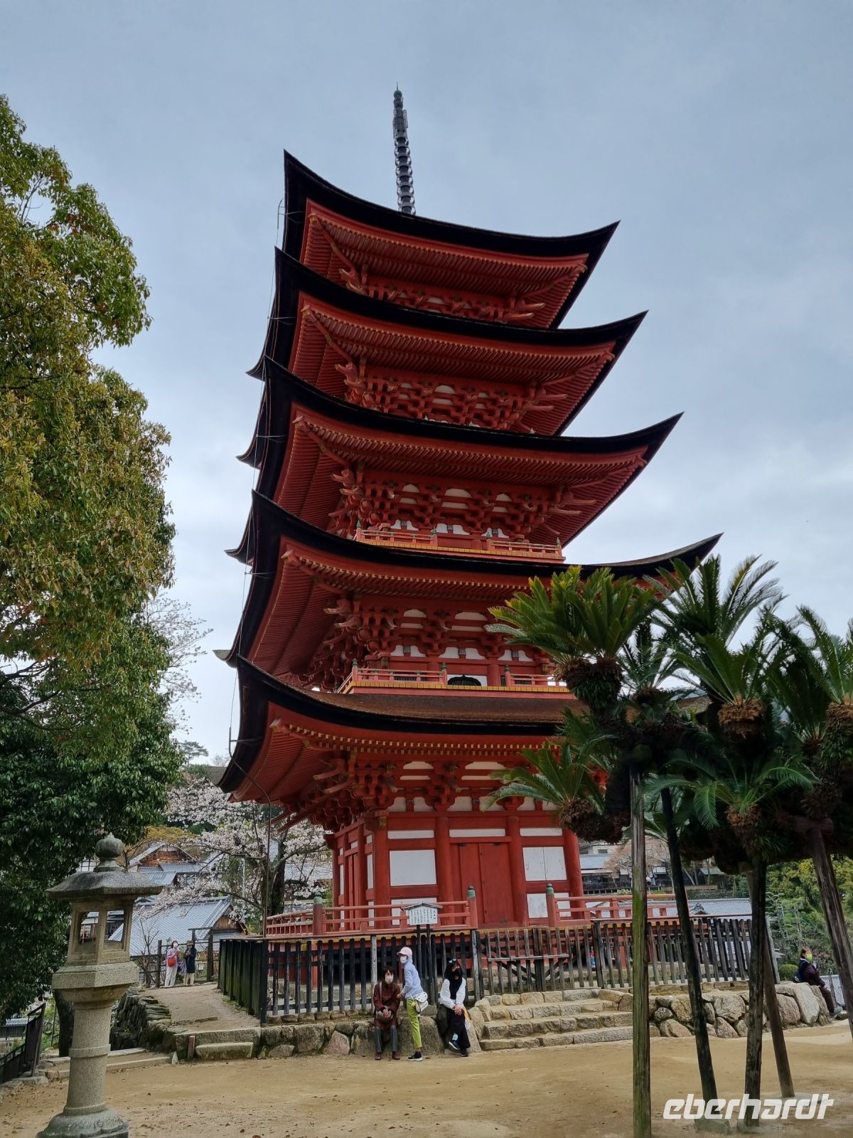 Insel Miyajima - Itsukushima Jinja Tahoto Pagode