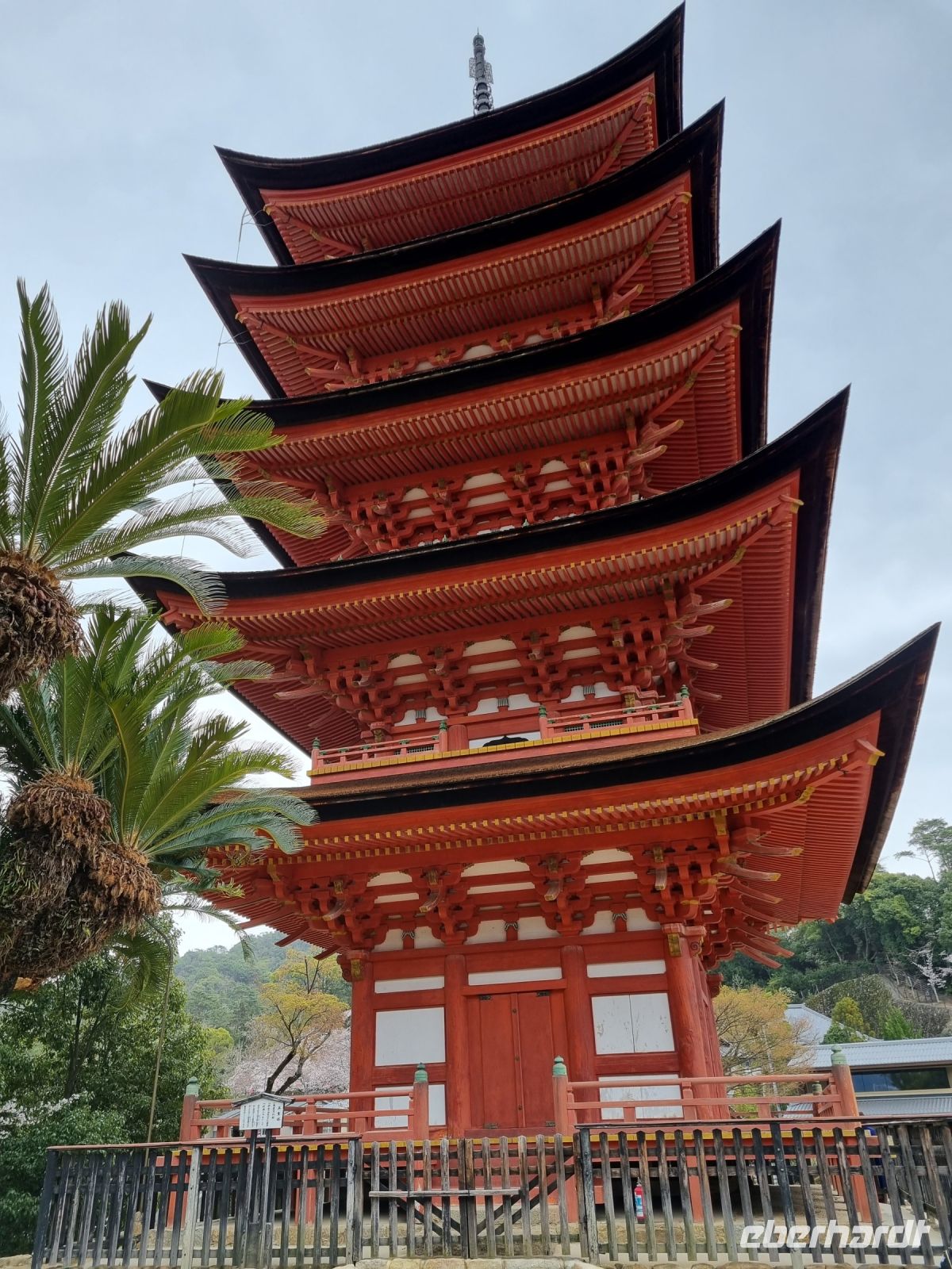 Insel Miyajima - Isukushima Jinja Tahoto Pagode
