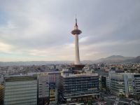 Kyoto - Bahnhof (Ausblick auf die Stadt)
