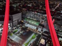 Kyoto - Ausblick vom Tower auf den Bahnhof