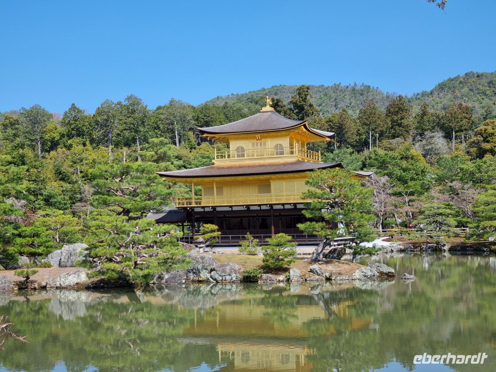 Kyoto - Kinkakuji-Tempel (Goldener Pavillon)