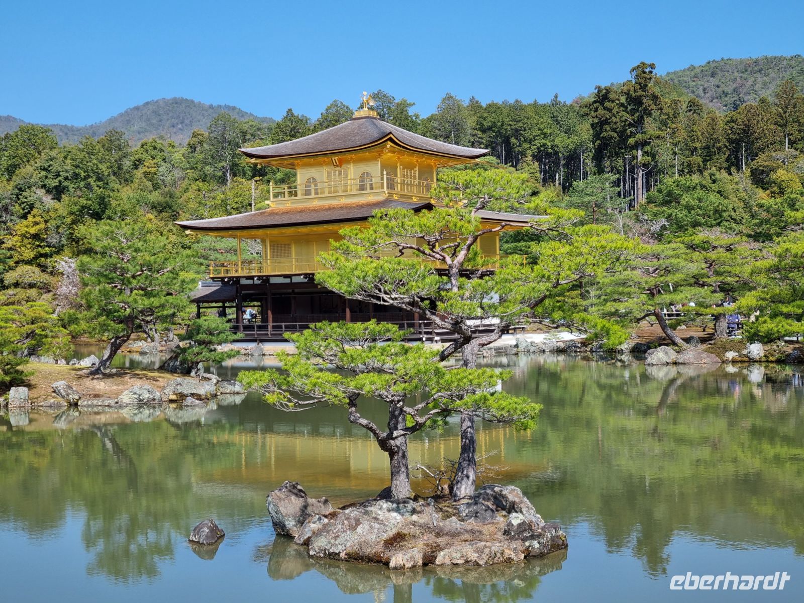 Kyoto - Kinkakuji-Tempel (Goldener Pavillon)