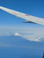 Flug von Osaka nach Tokio... (Blick auf den Fuji)