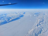 Rückflug über die Aktis und Grönland...