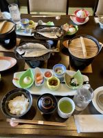 Japanisches Frühstück im Ryokan 