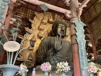 Größte bronzene Buddhastatue Todaiji-Tempel
