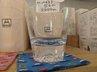 129. Souvenirglas mit Mount Fuji