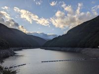 130. Staudamm auf dem Weg nach Takayama