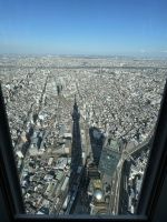 Aussicht vom Skytree Tokio