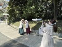 Besichtigung des Mejji Schrein - Tokio