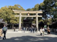 Besichtigung des Mejji Schrein - Tokio