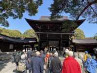 Besichtigung des Mejji Schrein - Tokio