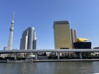 Spaziergang durch den Stadtteil Akasuka am Sumida Fluss - Tokio